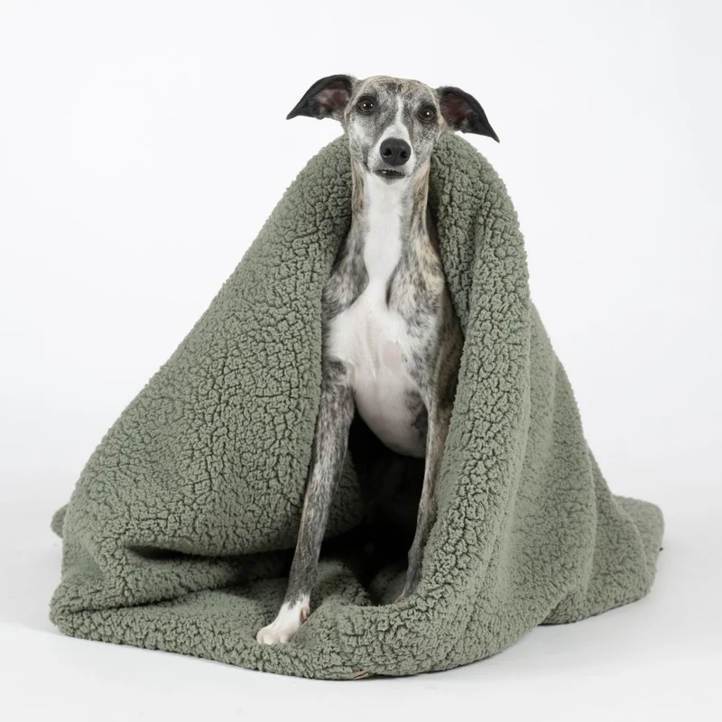 Teddy Kuschelschlafsack Soft Olive