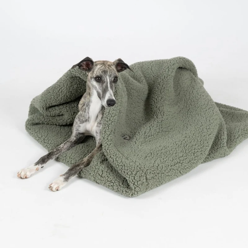 Teddy Kuschelschlafsack Soft Olive