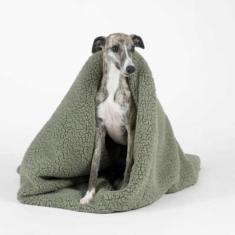 Teddy Kuschelschlafsack Soft Olive