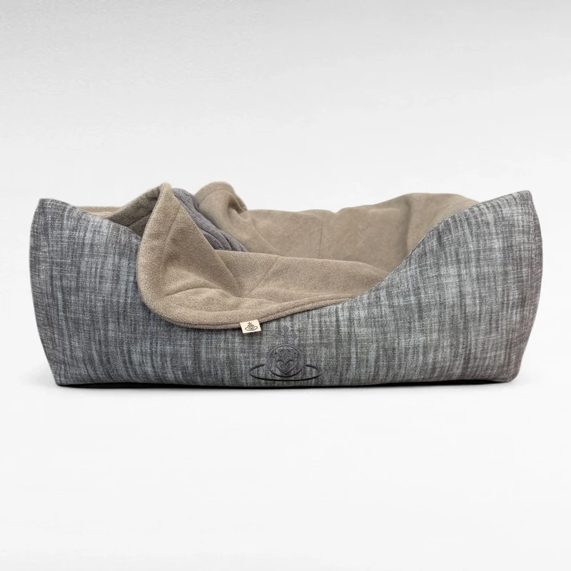 Hundebett Ema | Cozy Cotton Stickerei