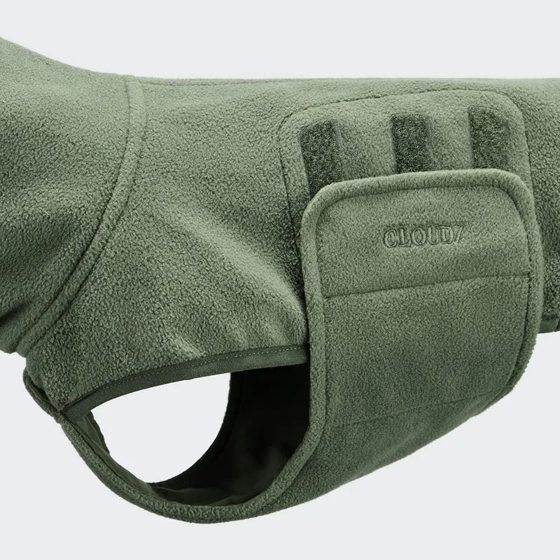 Hundepullover Derby DACKEL 2.0 Soft Fleece Khaki