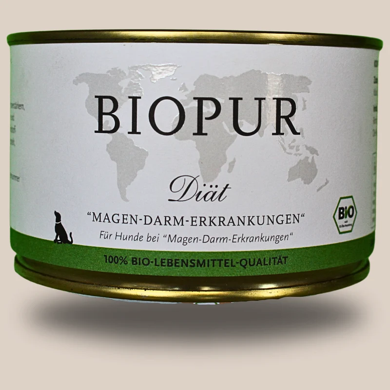 Bio-Diätfutter bei Magen- & Darmerkrankungen für Hunde