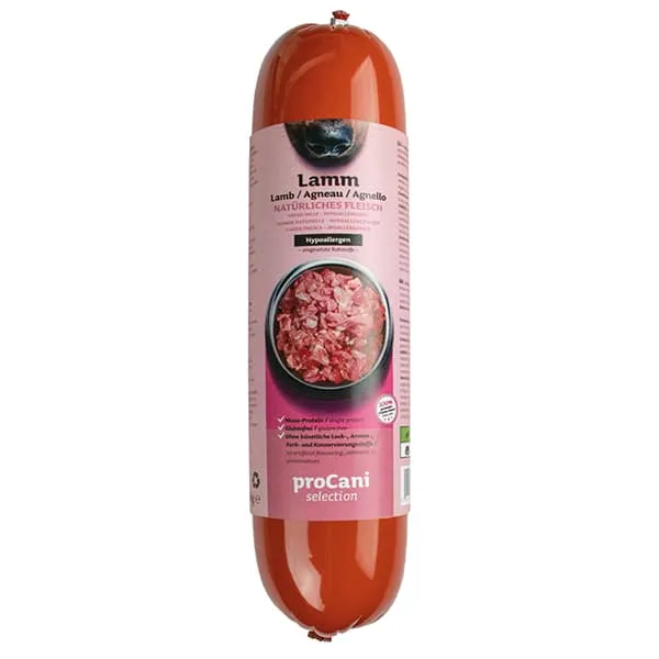 proCani selection „Lamm“ Hypoallergen – Kochwurst