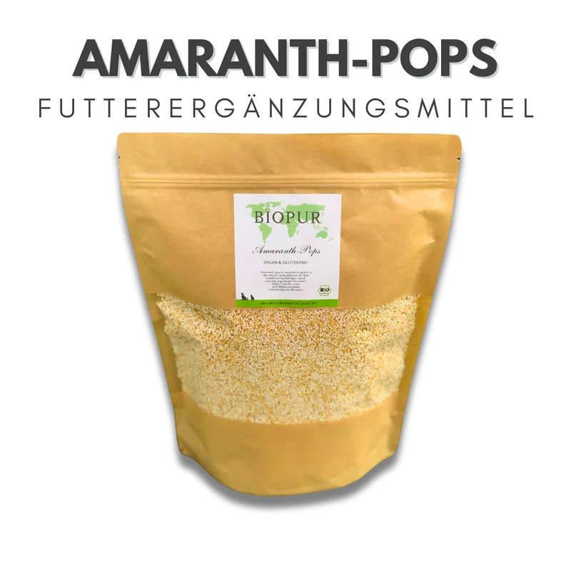 Amaranth-Pops - BIOPUR Futterergänzungen