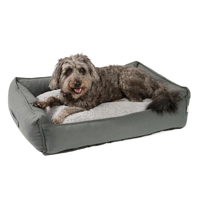 PDB2008 | Premium Hundebett / Hunde-Sofa, orthopädische Füllung, waschbar, S/M/L, 3 Farben