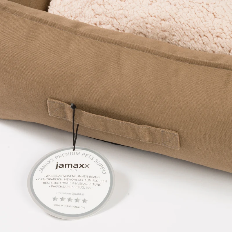 PDB2008 | Premium Hundebett / Hunde-Sofa, orthopädische Füllung, waschbar, S/M/L, 3 Farben