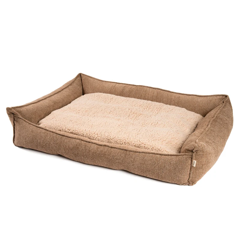 PDB2004 | Premium Hundebett mit Wendekissen, waschbar, orthopädisch, 5 Farben