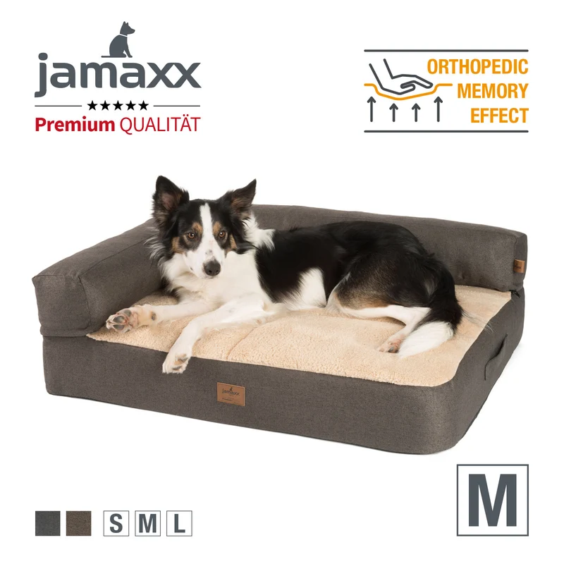 PDB3014 | Premium 2-in-1 Hundesofa, abnehmbare Seitenpolster, waschbar, orthopädische Füllung