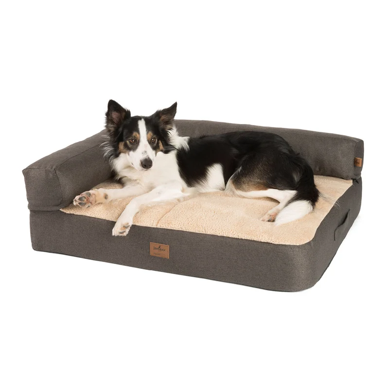 PDB3014 | Premium 2-in-1 Hundesofa, abnehmbare Seitenpolster, waschbar, orthopädische Füllung