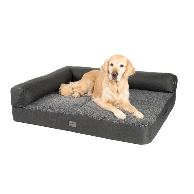 PDB3014 | Premium 2-in-1 Hundesofa, abnehmbare Seitenpolster, waschbar, orthopädische Füllung