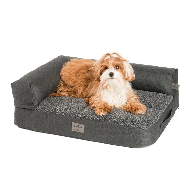 PDB3014 | Premium 2-in-1 Hundesofa, abnehmbare Seitenpolster, waschbar, orthopädische Füllung