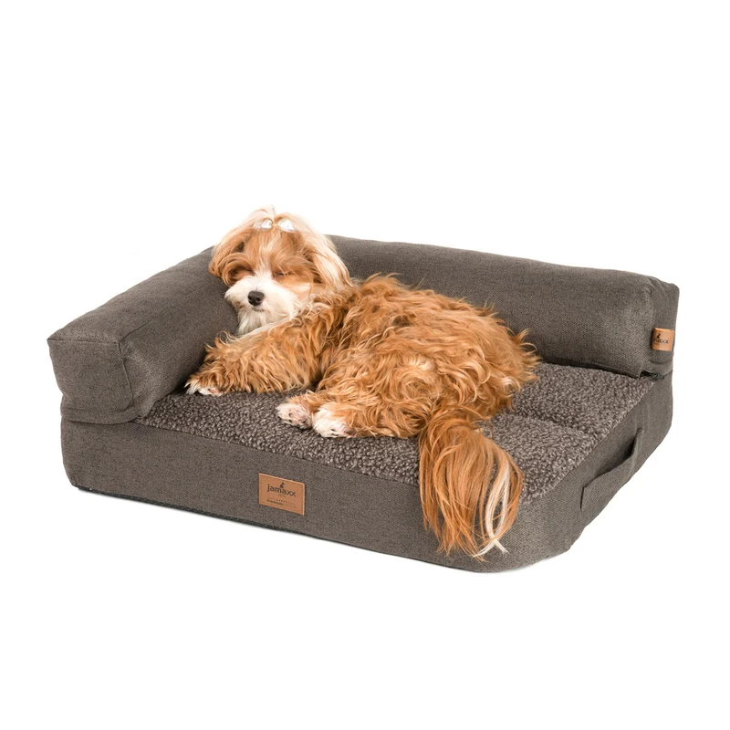 PDB3014 | Premium 2-in-1 Hundesofa, abnehmbare Seitenpolster, waschbar, orthopädische Füllung