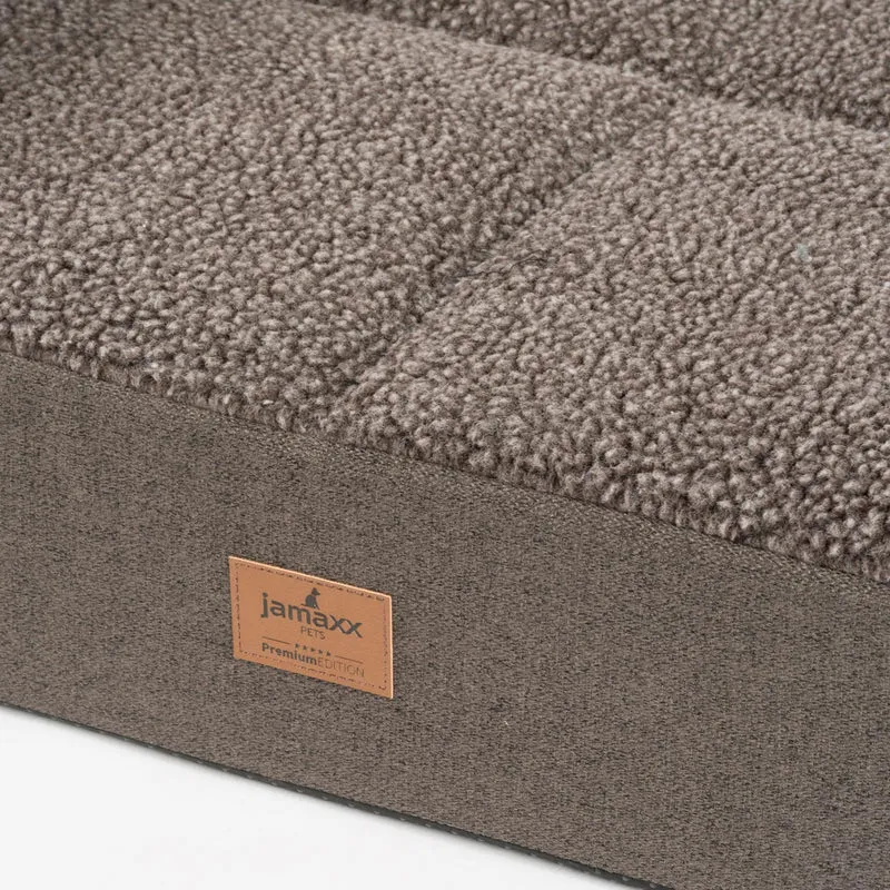 PDB3014 | Premium 2-in-1 Hundesofa, abnehmbare Seitenpolster, waschbar, orthopädische Füllung