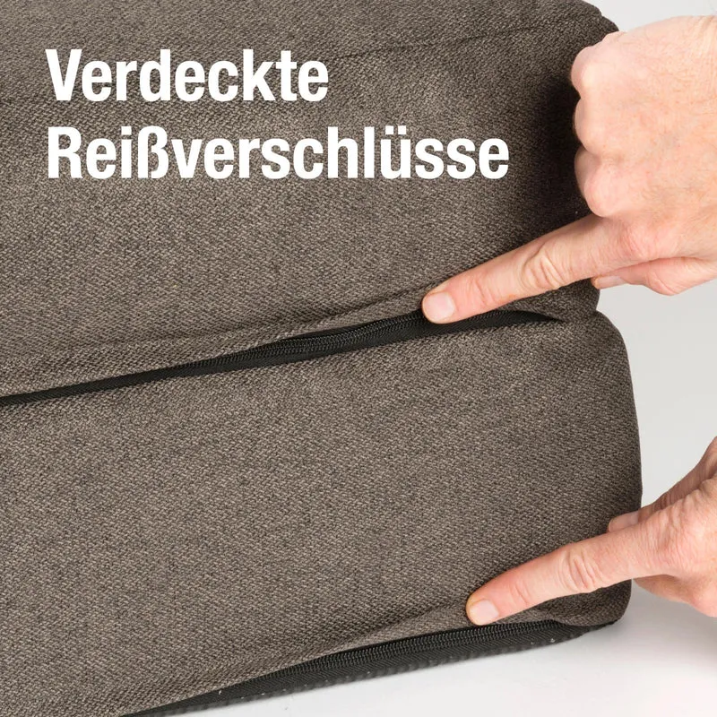 PDB3014 | Premium 2-in-1 Hundesofa, abnehmbare Seitenpolster, waschbar, orthopädische Füllung