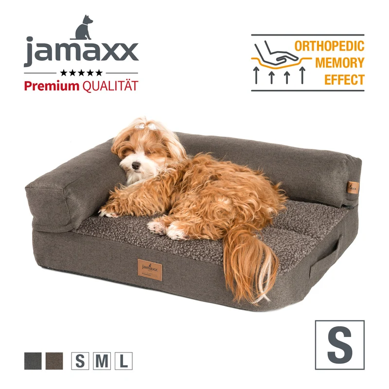 PDB3014 | Premium 2-in-1 Hundesofa, abnehmbare Seitenpolster, waschbar, orthopädische Füllung