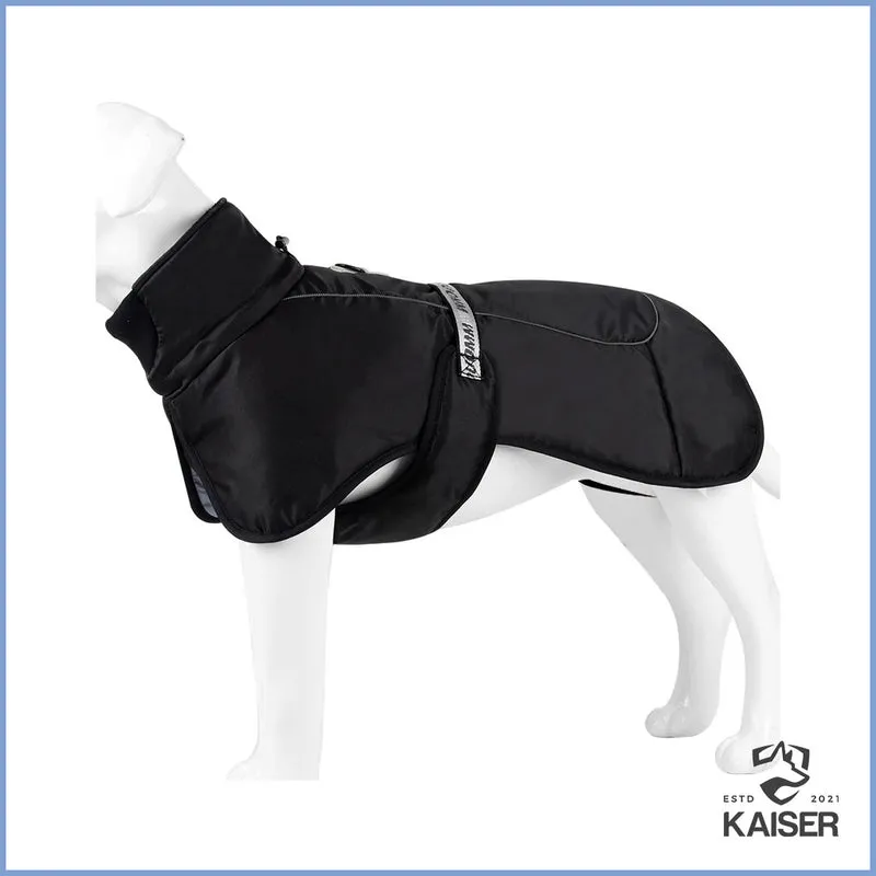 Hundemantel Fleece mit Klettverschluss