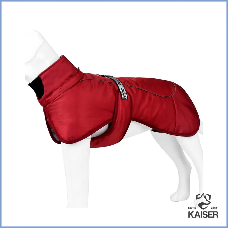 Hundemantel Fleece mit Klettverschluss