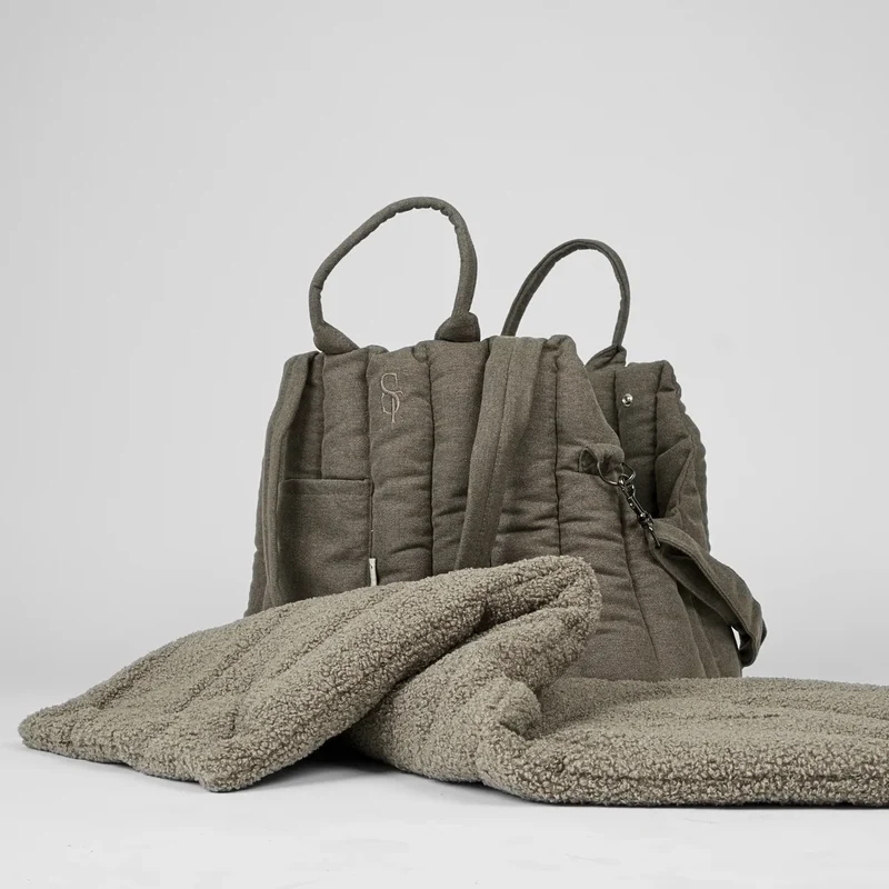 Hundetragetasche Ella Taupe