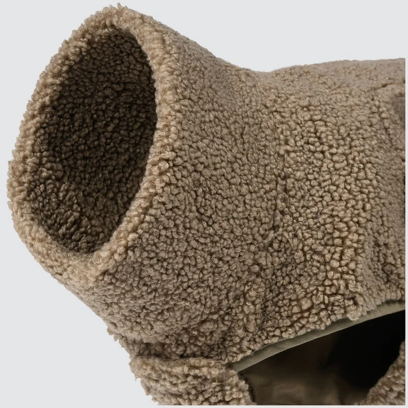 Hundepullover Derby Plush 2.0 DACKEL Taupe C7 x Woofstuff
