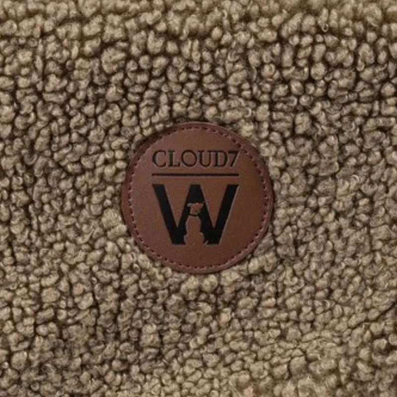 Hundepullover Derby Plush 2.0 DACKEL Taupe C7 x Woofstuff