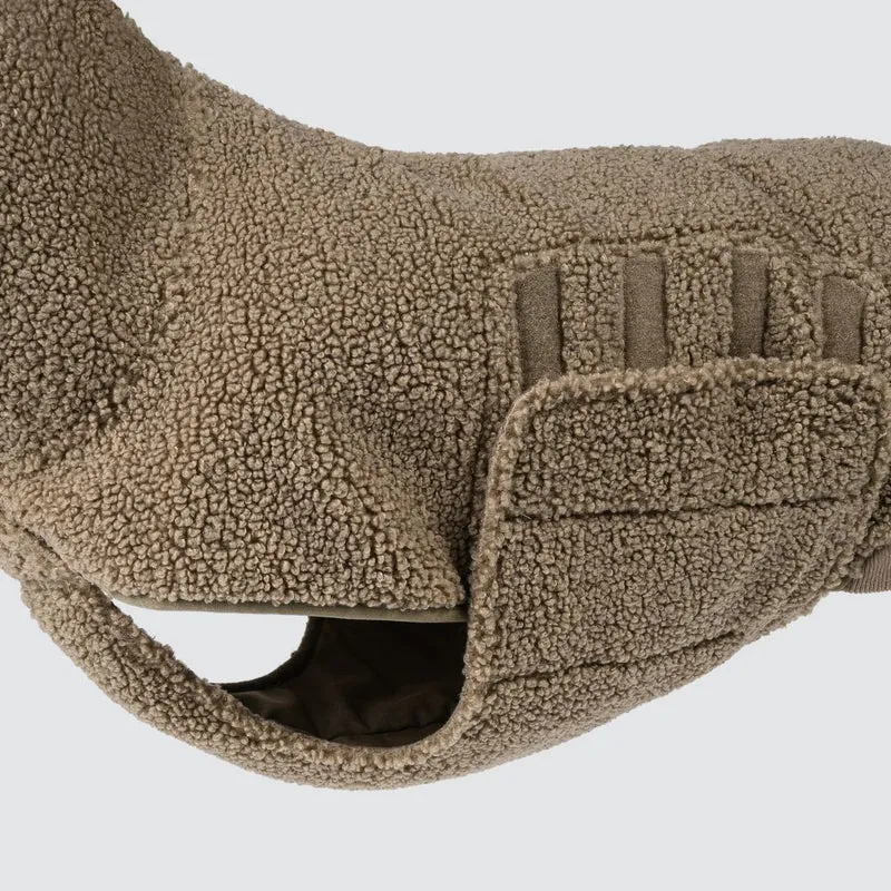 Hundepullover Derby Plush 2.0 Taupe C7 x Woofstuff