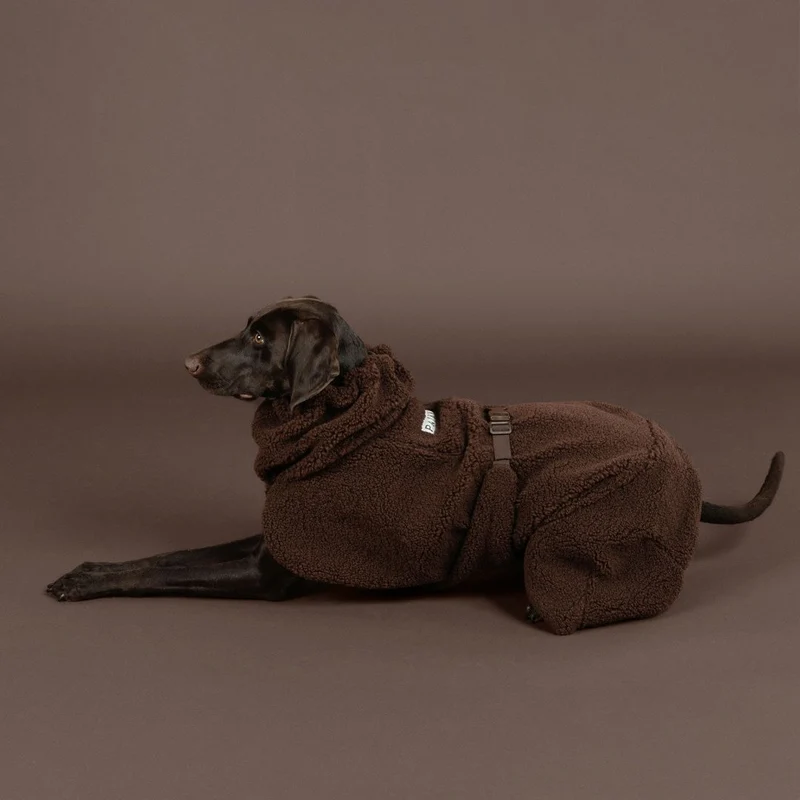 Hundepullover Sherpa Chocolate