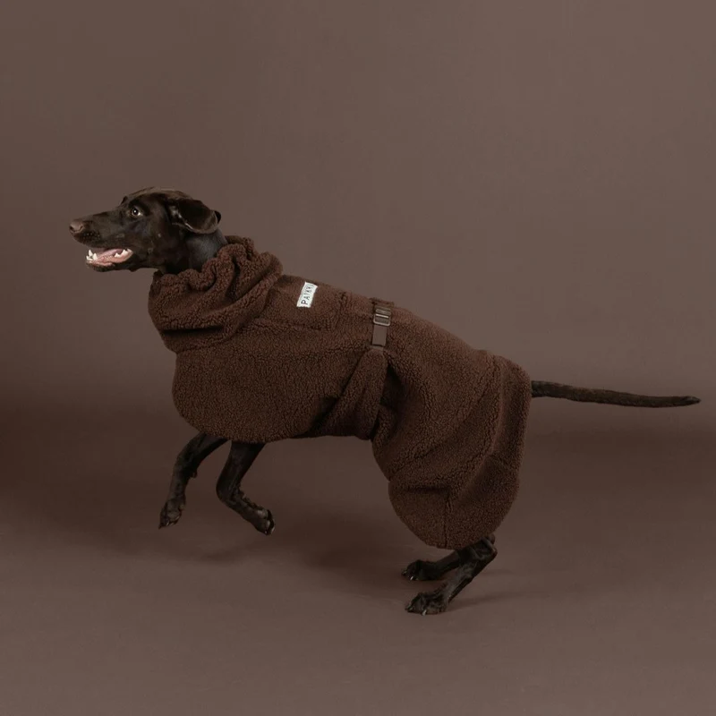 Hundepullover Sherpa Chocolate