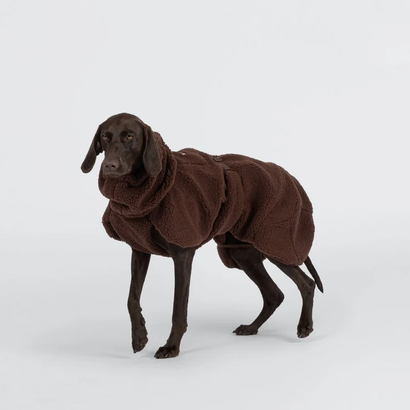 Hundepullover Sherpa Chocolate