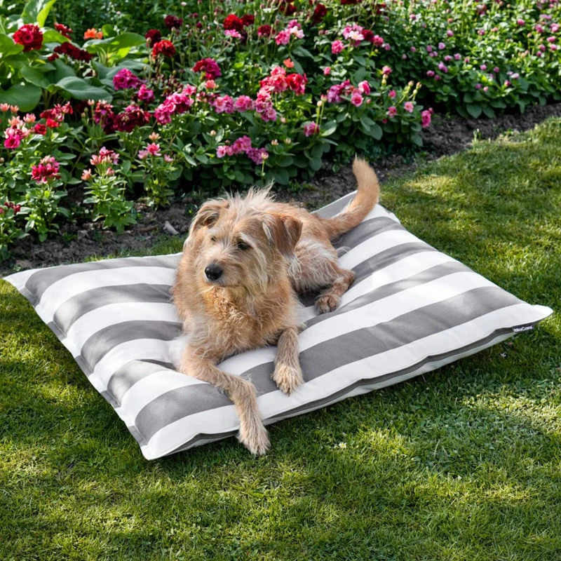 Giardino Hundekissen Off-White/Kiesel