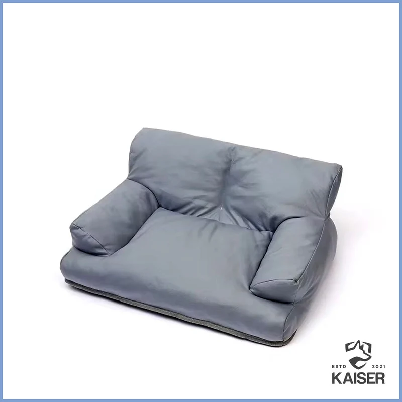 Hundebett aus Kunstleder