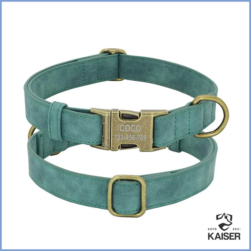 Hundehalsband Leder mit Namen