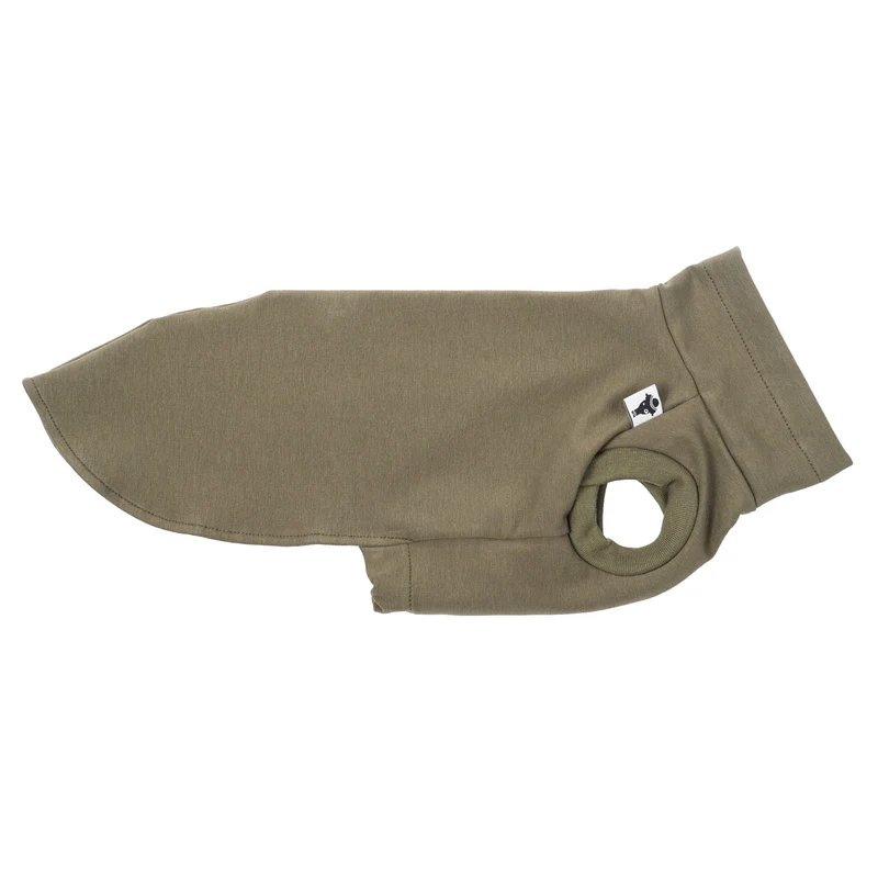 Cotton Shirt für Dackel Dark Olive