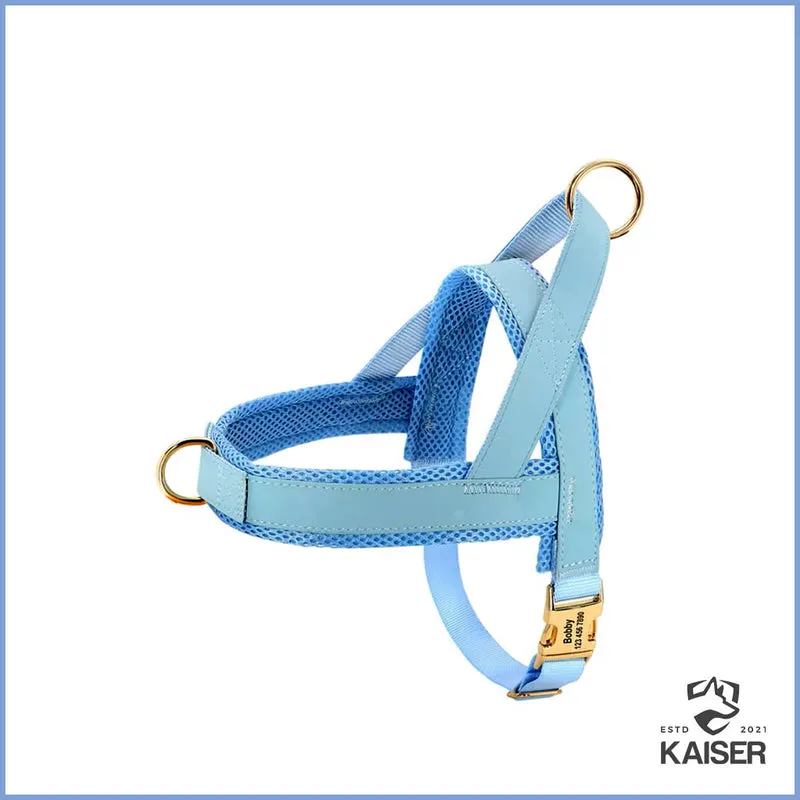 Hundegeschirr personalisiert (PU-Leder)