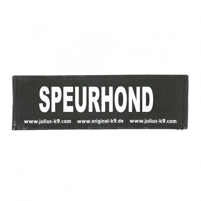 Julius K9 Logo Klettsticker klein M - Z