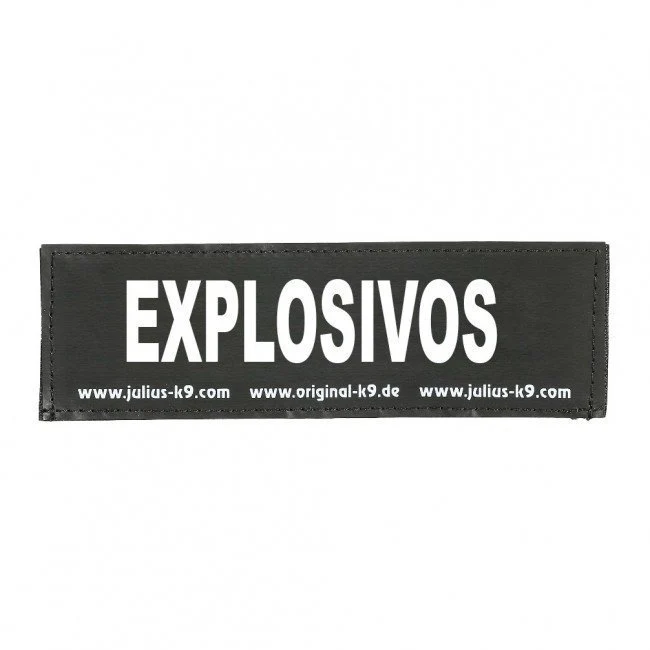Julius K9 Logo Klettsticker groß A - F