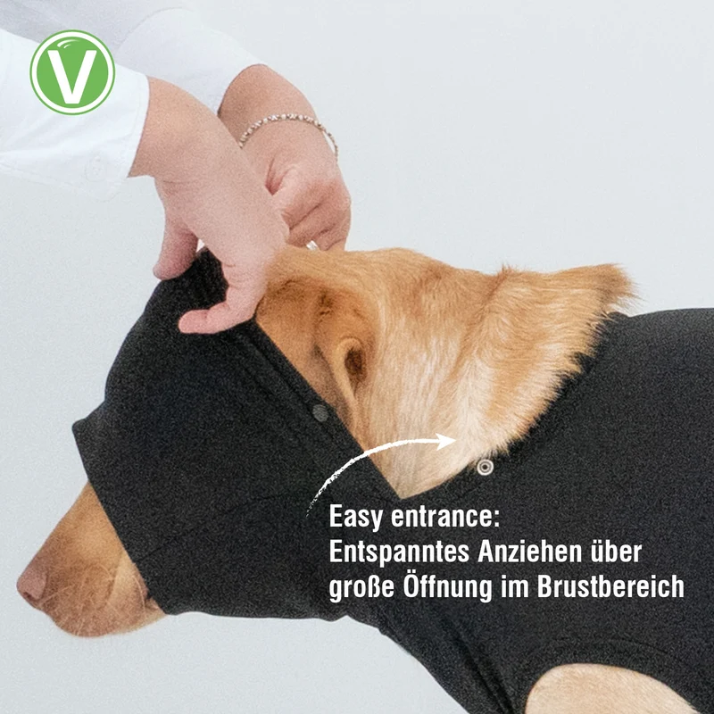 Vetlando Post-OP-Body Schwarz