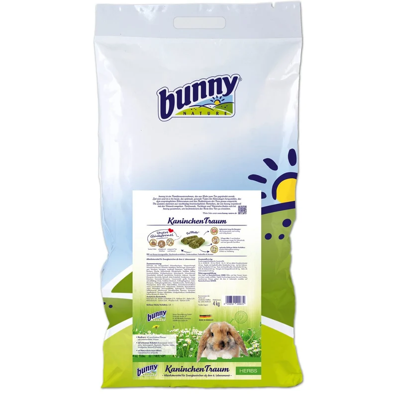 Kaninchen Traum mit Kräutern