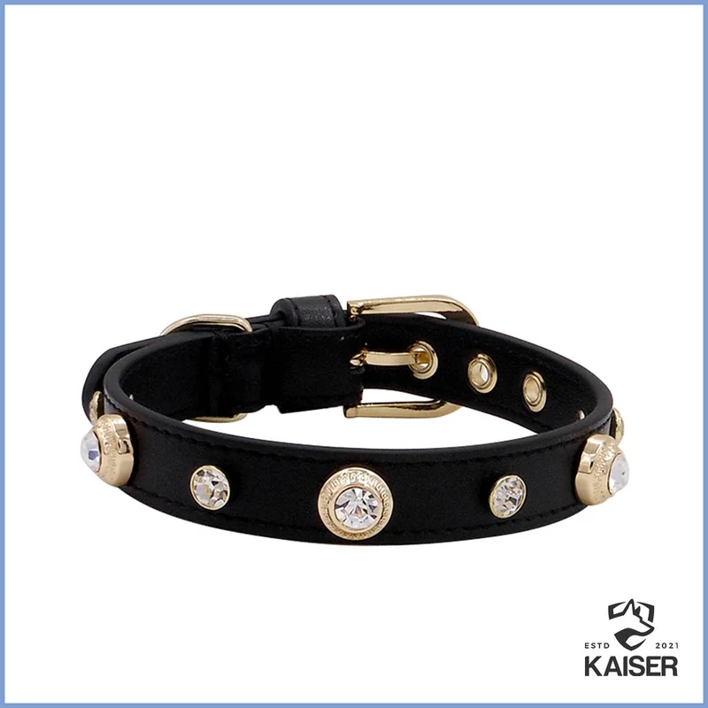 Luxus Hundehalsband Leder