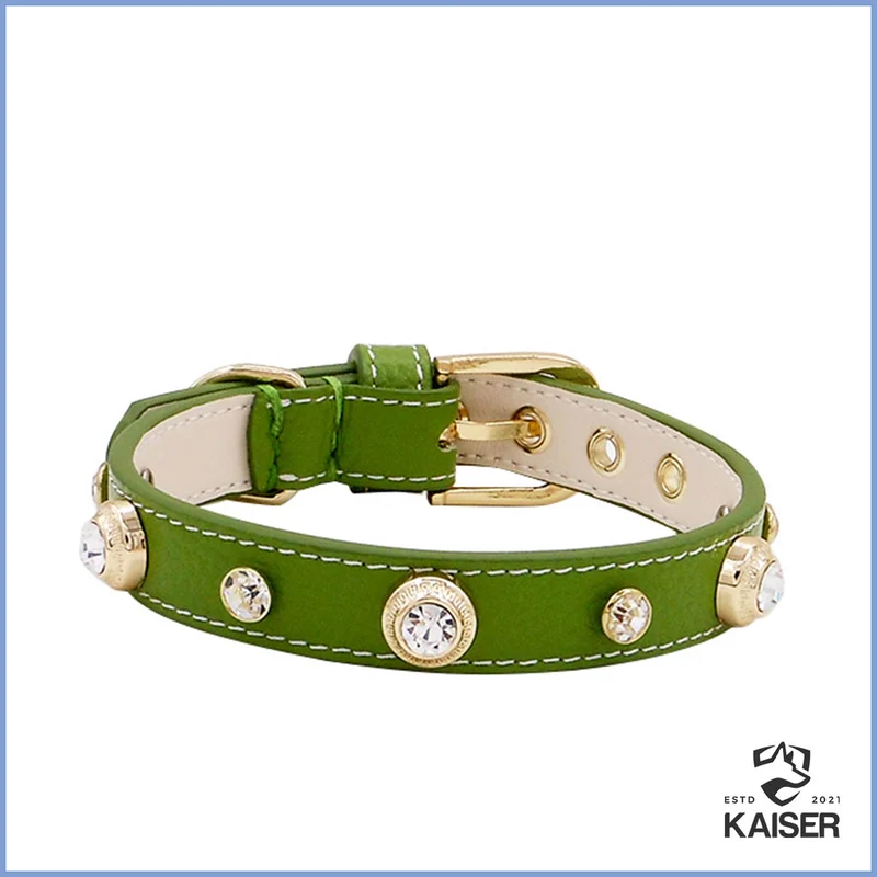 Luxus Hundehalsband Leder