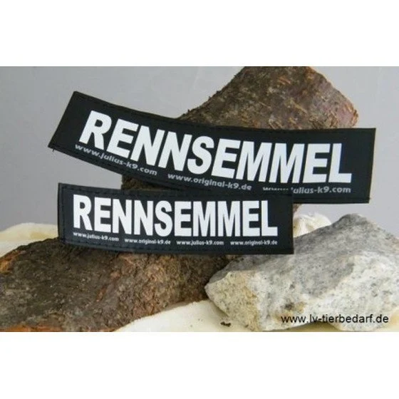 Julius K9 Logo Klettsticker groß M-Z