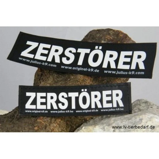 Julius K9 Logo Klettsticker groß M-Z