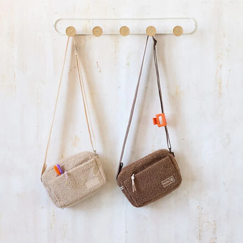 Leckerlitasche Noka Teddy-Fleece Beige