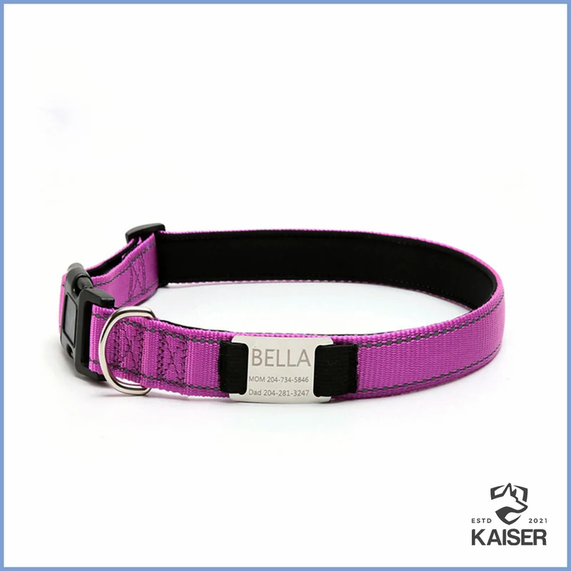 Neopren Hundehalsband mit Namen