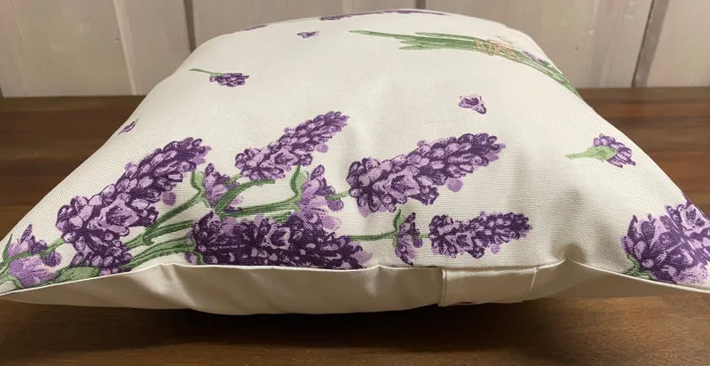 Landhausstil Kissenhülle * Kissenbezug * Dekokissen * Lavendel