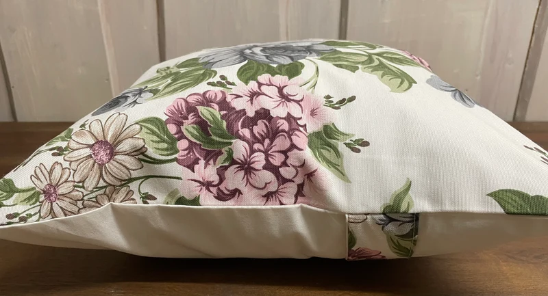 1x Landhausstil Kissenhülle * Kissenbezug * Dekokissen * Blumen