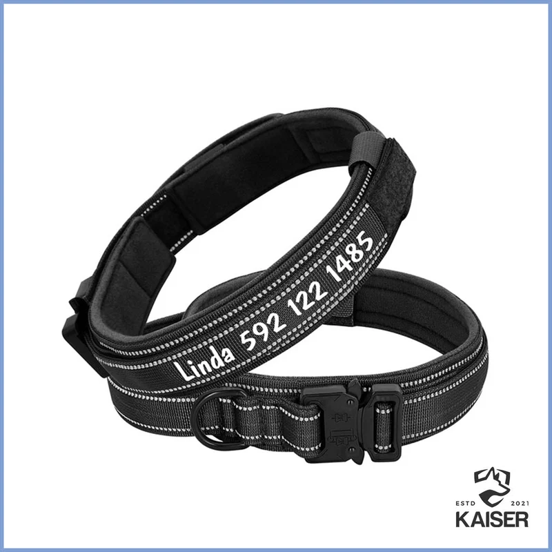 Hundehalsband mit Klickverschluss personalisiert