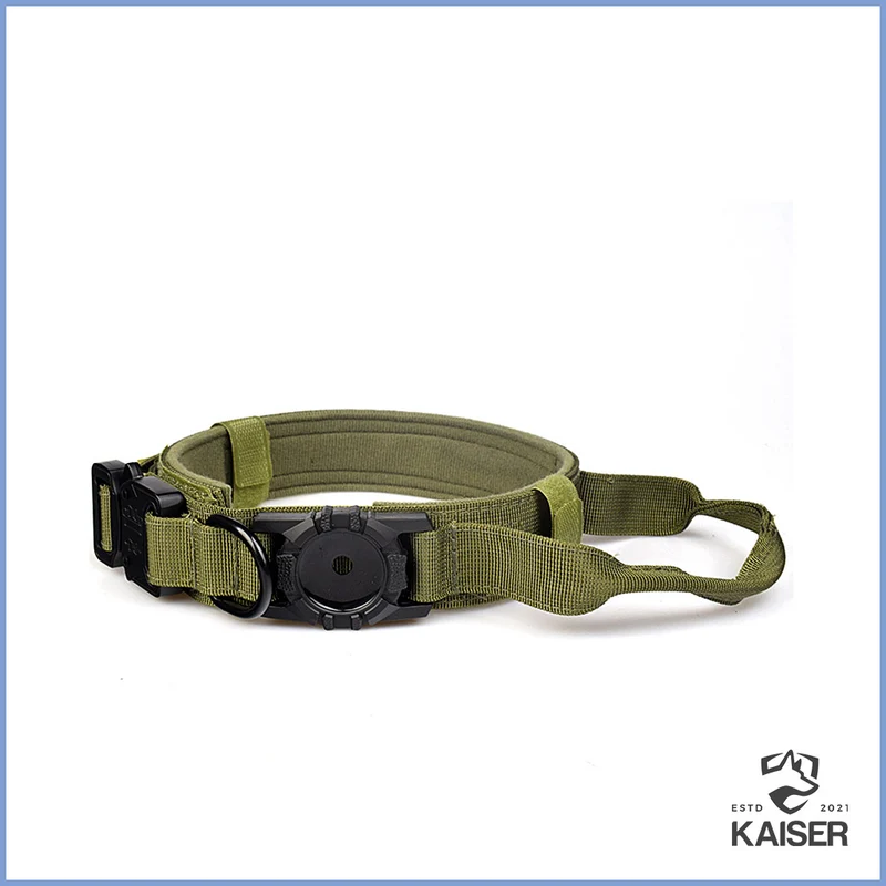Apple Airtag Hundehalsband mit Griff