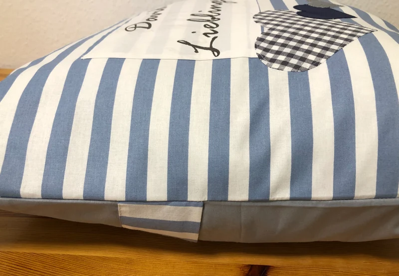 Personalisierte Kissenhülle, Landhausstil Kissenbezug * Dekokissen * …. Lieblingsplatz *