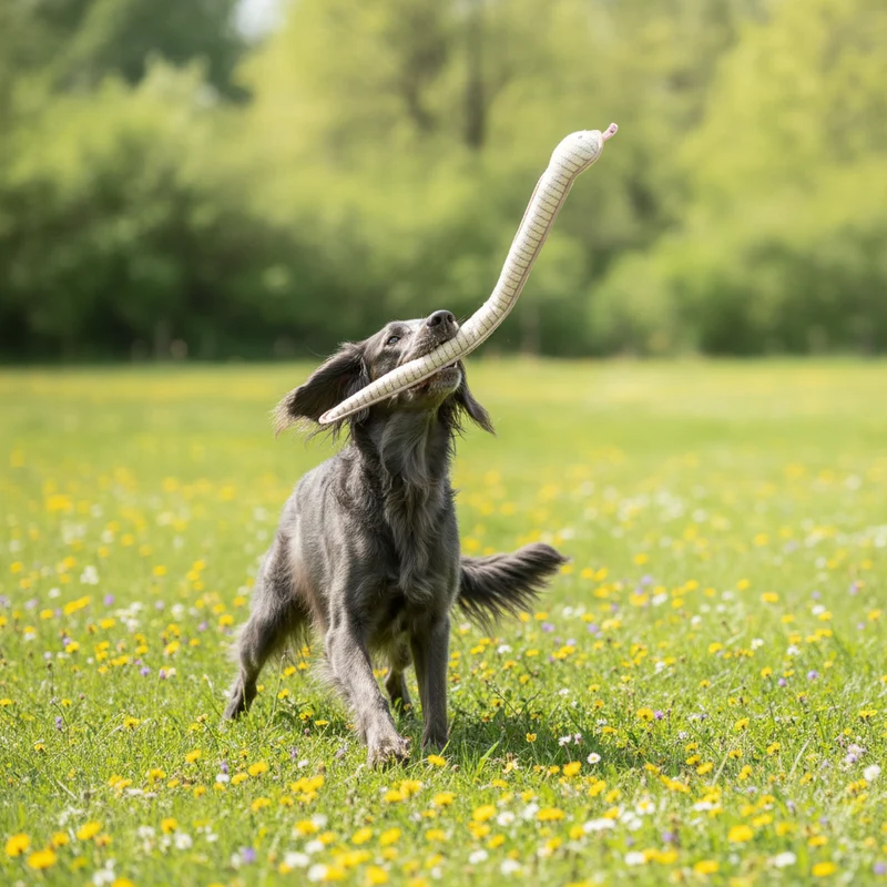 Hundespielzeug Schlange Smilla