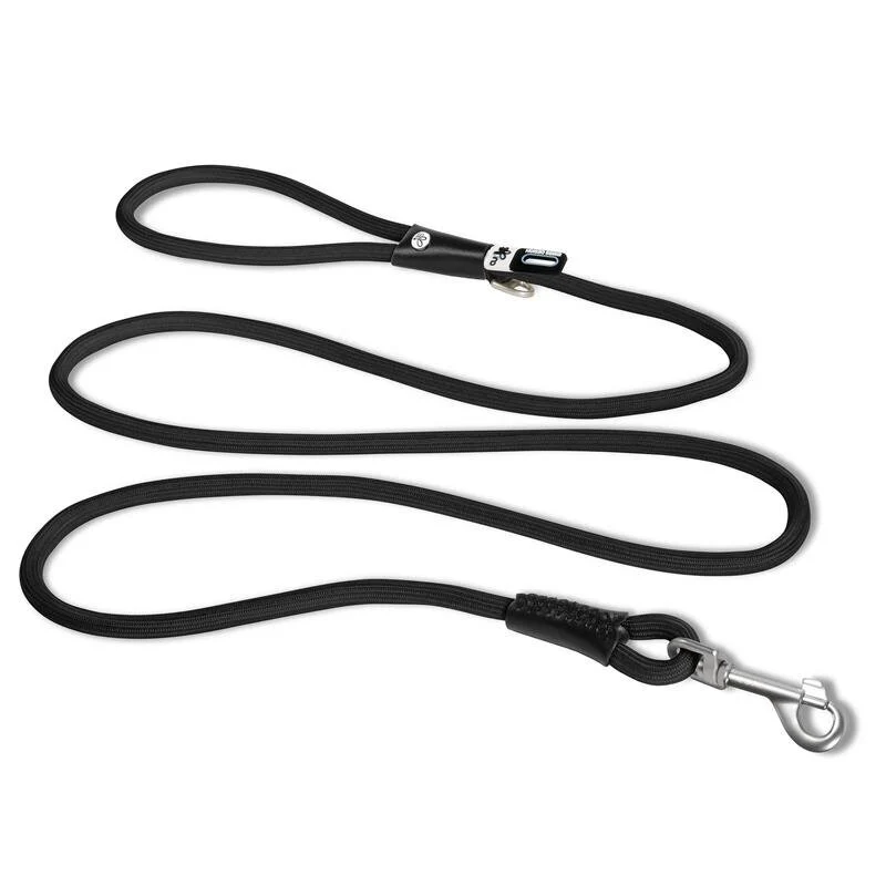Curli Stretch Comfort Hundeleine – ultraweich, Snap-In Karabiner, Kotbeutelspender, 1,8 m